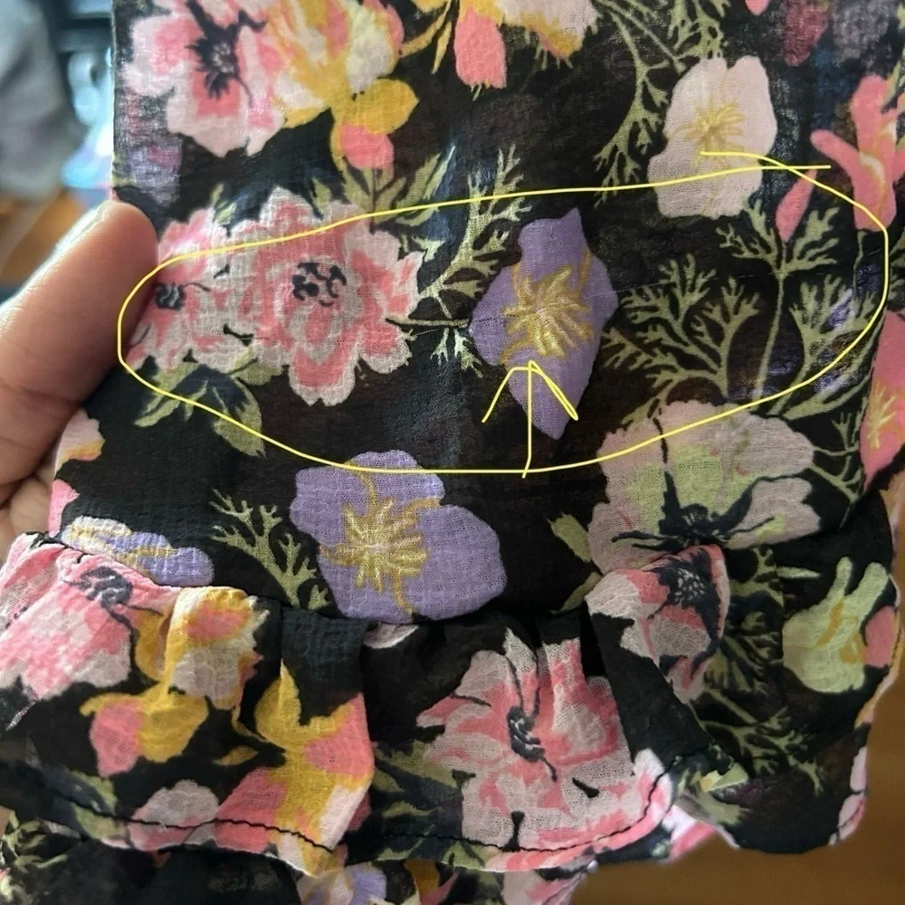 Free People Maybel Blouse-XS - Picture 9 of 11